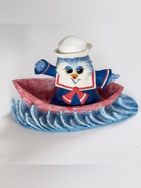 Sonshine Promises SAIL INTO A GLORIOUS FUTURE Inspirational Blue Bird Figurine